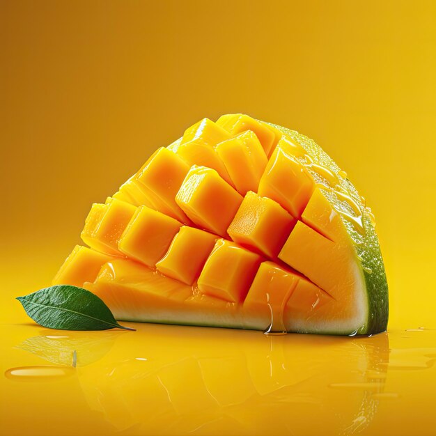 Zdjęcie kawałki mango