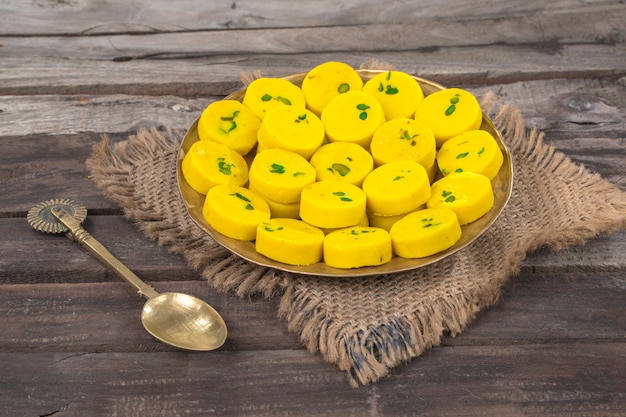 Kesar Peda Sweet