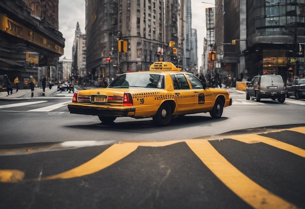Kierowcy taksówek świadczący profesjonalne i wydajne usługi transportu miejskiego