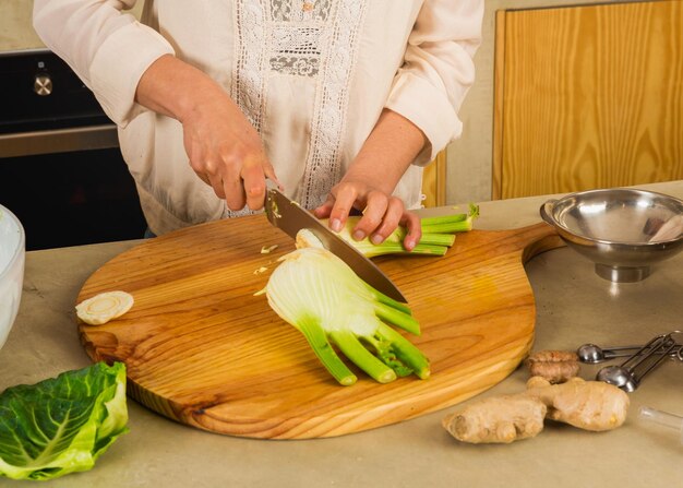 Kimchi z kapustą i kiszoną kapustą