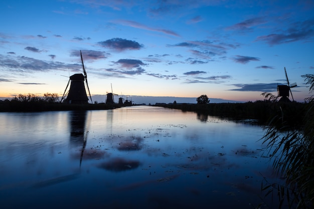 Zdjęcie kinderdijk w holandii