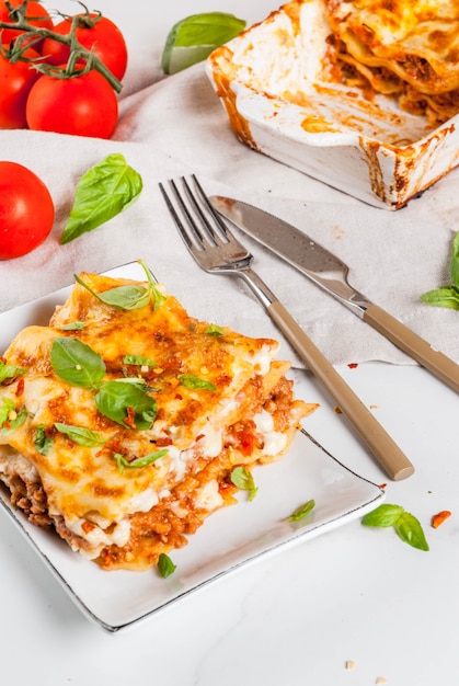 Klasyczna lasagne bolognese