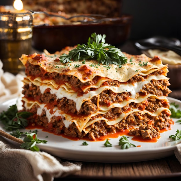 Klasyczna lasagne bolognese