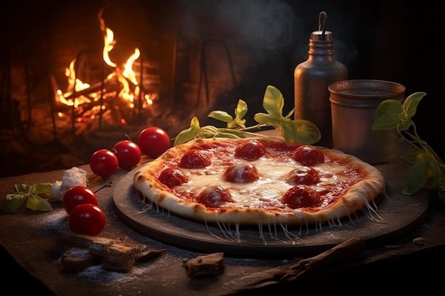 Klasyczna Pizza Fusion Zabawa wizualna