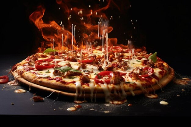 Klasyczna pizzę - kulinarny raj