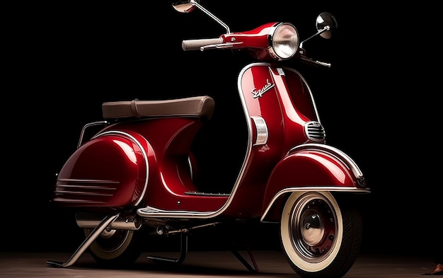 Klasyczna włoska hulajnoga Retro Vespa