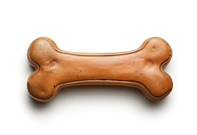 Zdjęcie klasyczna zabawka do żucia kości dla brązowych psów