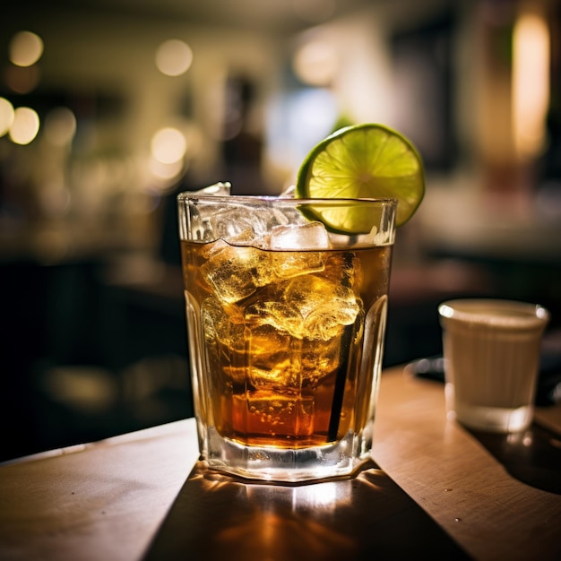 Zdjęcie klasyczny kubański koktajl alkoholowy