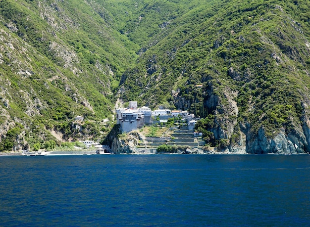 Klasztor Dionissiou Półwysep Athos Góra Athos Chalkidiki Grecja
