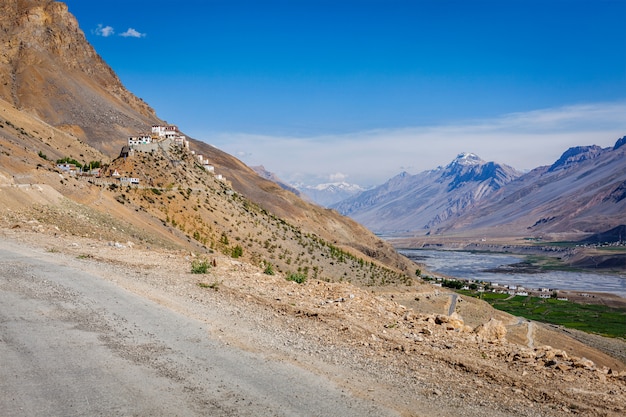 Klasztor Ki. Dolina Spiti, Indie