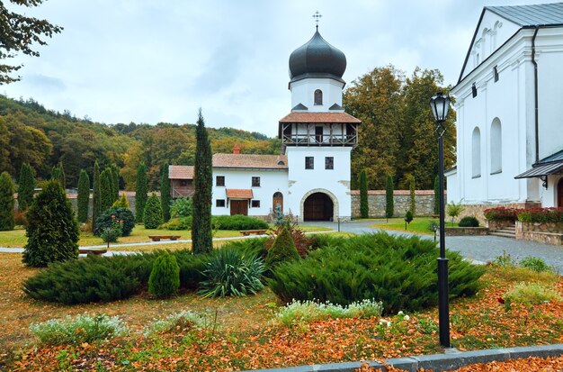 Klasztor Krechów w obwodzie lwowskim na Ukrainie