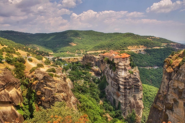 Klasztor Roussanou z Grecji meteora