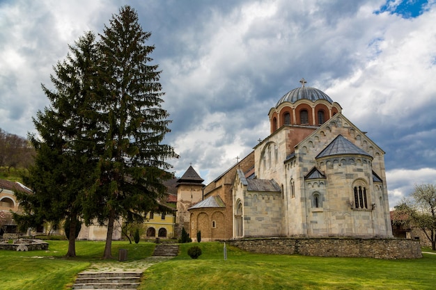 Klasztor Studenica Serbia Główną atrakcją klasztoru są freski w stylu bizantyjskim Dati
