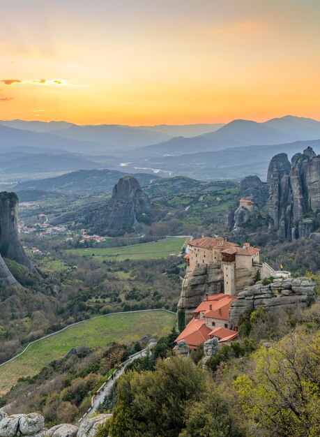 Klasztory Świętego Meteory Grecja