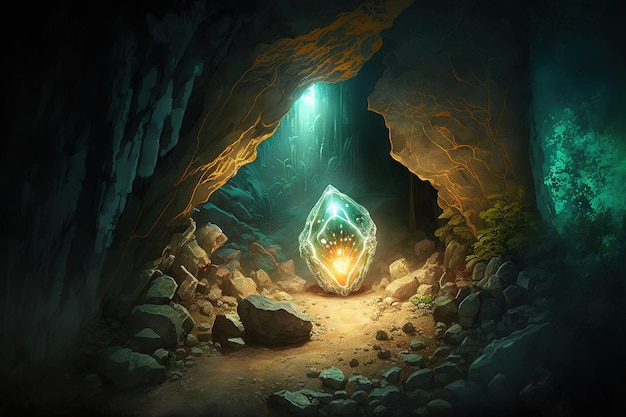Klejnot w jaskini
