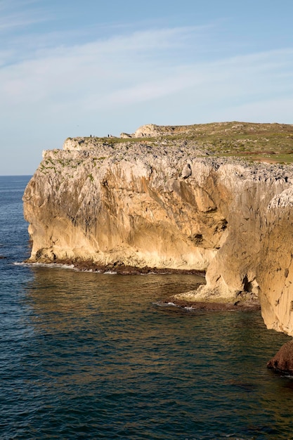 Klify Bufones de Pria, Austurias, Hiszpania