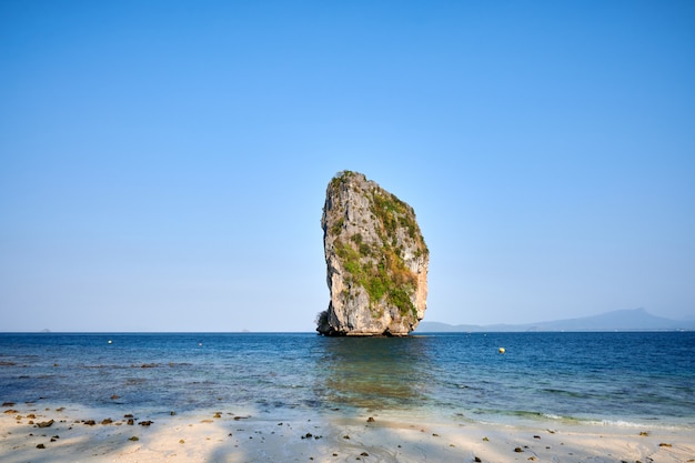 Zdjęcie ko poda, krabi, tajlandia, rano