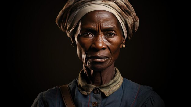 Kobieta nosząca turbany, chustę, tradycyjny strój kulturowy, modę etniczną