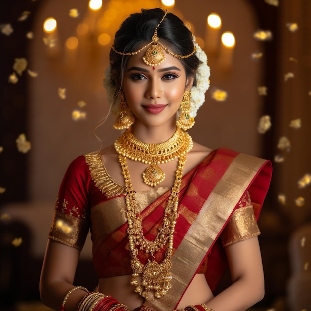 kobieta w tradycyjnym sari