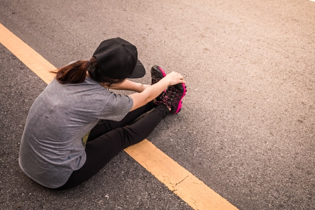 Kobiety Jogging Dla Zdrowia, Koncepcja Zdrowia Miłości.