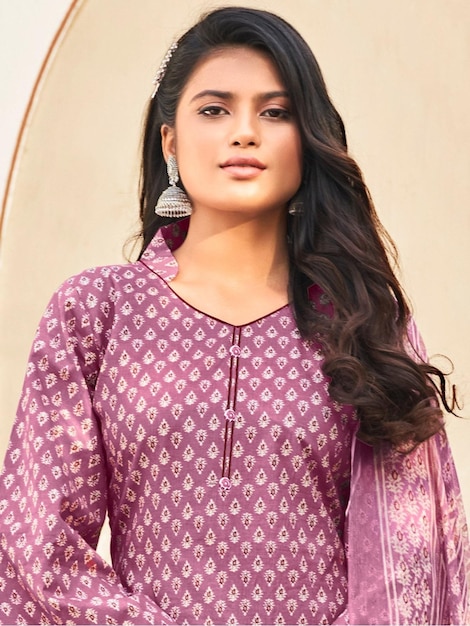 Kobiety Kurti z Pant amp Dupatta