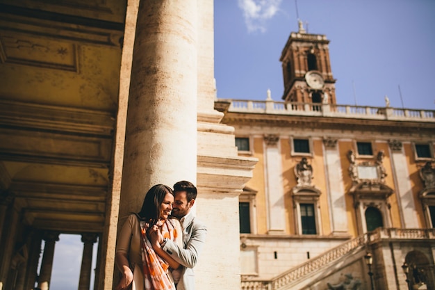 Kochająca para w Rzym, Włochy