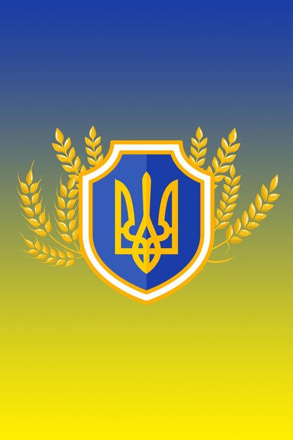 Zdjęcie kocham ukrainę ukraiński symbol kraj patriotyzm ukraina