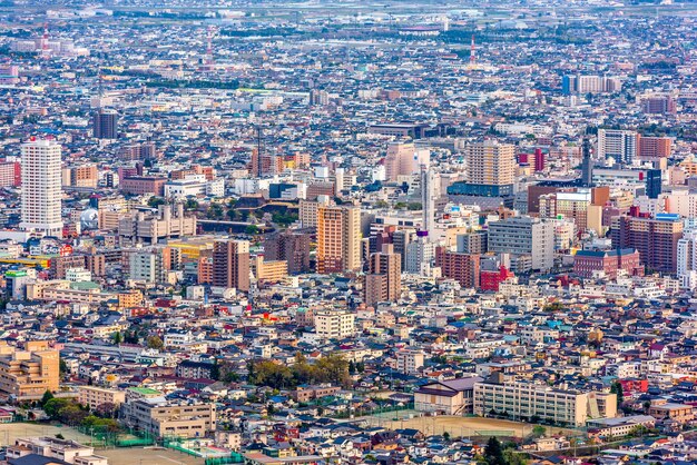 Kofu Japonia Aerial City Skyline