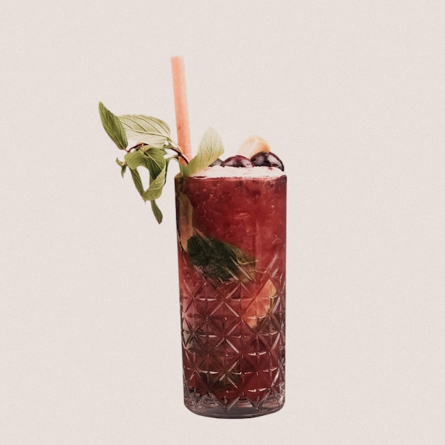 Koktajl alkoholowy na stole w restauracji