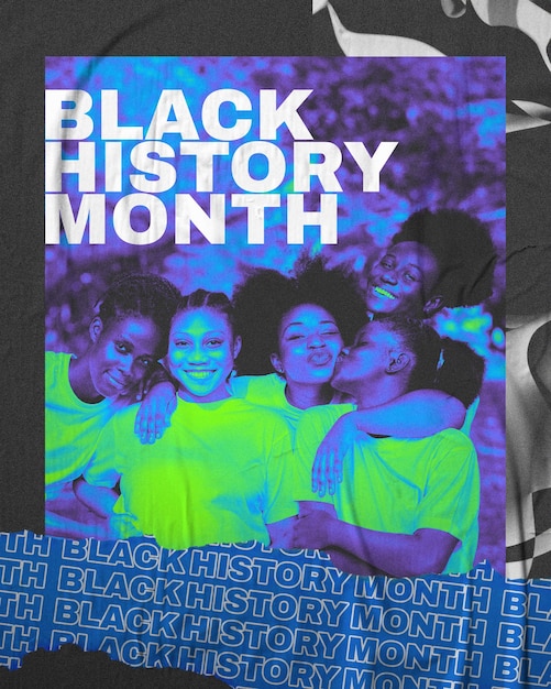 Kolaż miesiąca czarnej historii