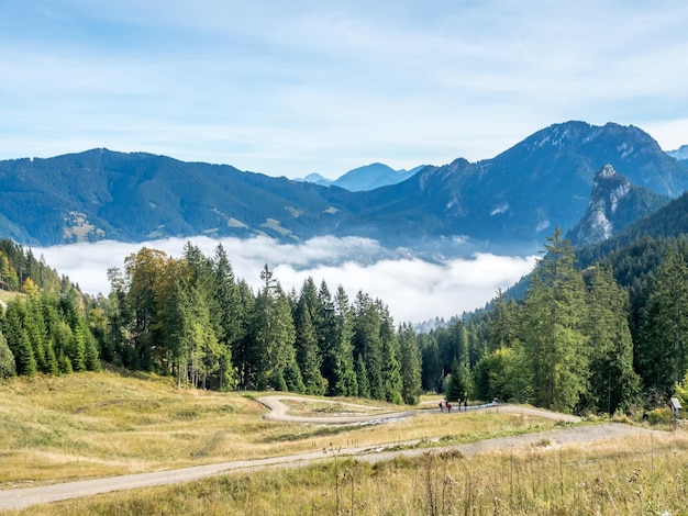 Kolbensattel w pobliżu scen Oberammergau