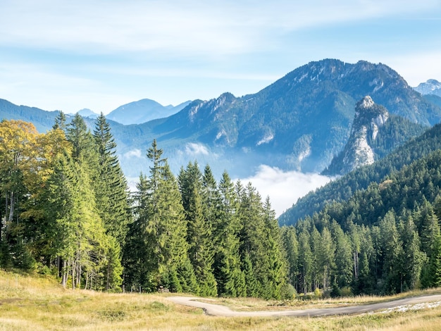 Kolbensattel w pobliżu scen Oberammergau