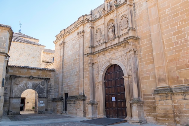 Kolegiata Santa Maria De Los Reales Alcazares Ubeda Prowincja Jaen Andaluzja Hiszpania