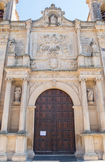 Kolegiata Santa Maria de los Reales Alcazares Ubeda Prowincja Jaen Andaluzja Hiszpania