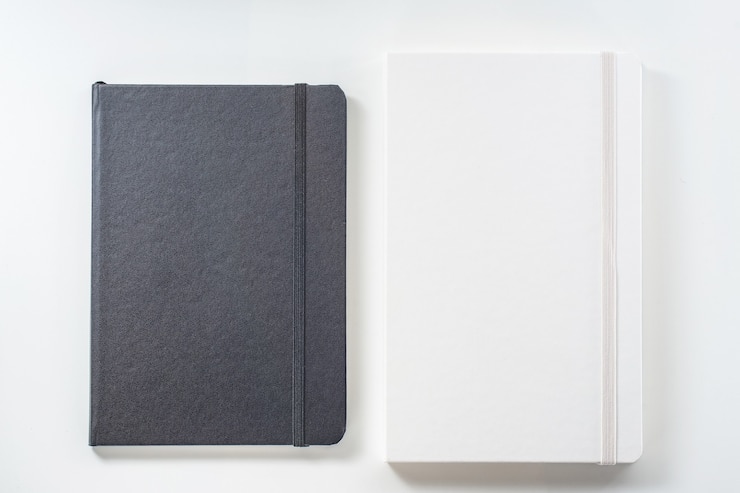 Kolekcja frontu notebooka z widokiem z góry