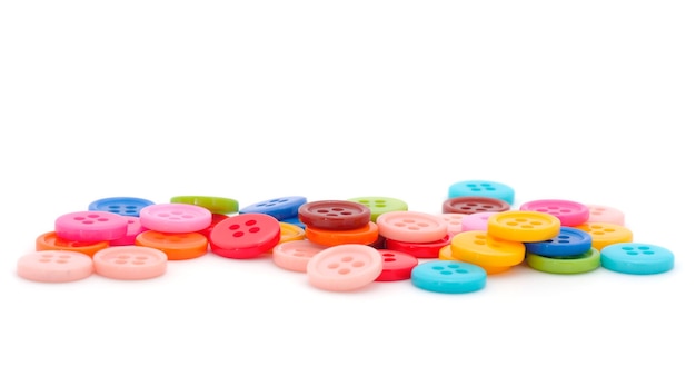 Zdjęcie kolekcja kolorowych przycisków