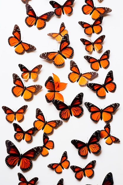 kolekcja motyli z kolekcji motyli z kolekcji nowojorskiego ogrodu botanicznego.