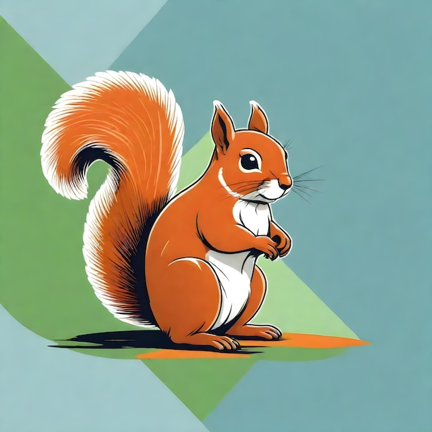 Kolekcja Playful Squirrel Clipart