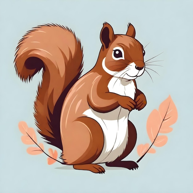 Kolekcja Playful Squirrel Clipart