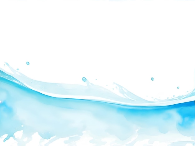 Zdjęcie kolor tła fali wodnej w odcieniach koloru niebieskiego