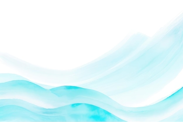 Zdjęcie kolor tła fali wodnej w odcieniach koloru niebieskiego