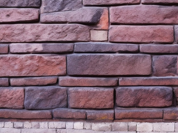 Kolorowa tekstura starego kamiennego muru w otoczeniu miasta