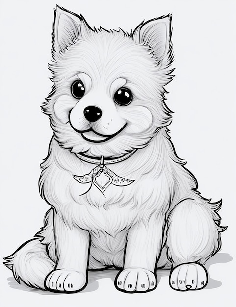 Zdjęcie kolorowanie kreskówek dla psów