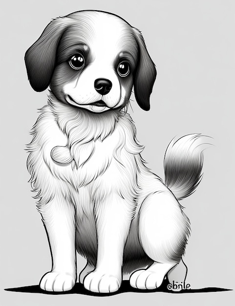 Zdjęcie kolorowanie kreskówek dla psów