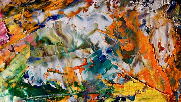 Kolorowe abstrakcyjne tło obraz olejny na płótnie