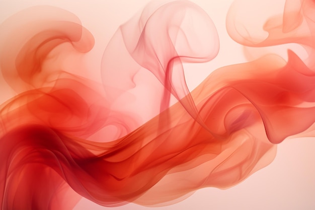 Kolorowe abstrakcyjne tło w ciepłych tonach czerwonej pomarańczowej mgły dym gradient tapety