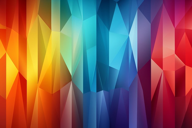 kolorowe abstrakcyjne tło z trójkątami