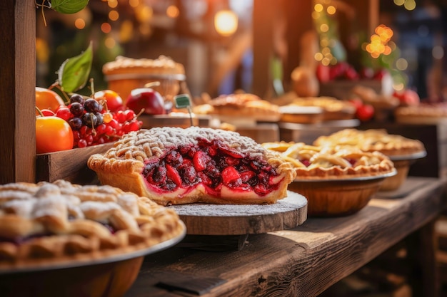 Kolorowe ciasta, ciasta i ciastka kradną pokaz na Festiwalu Jedzenia