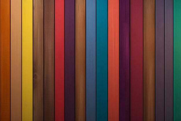 Kolorowe drewniane abstrakcyjne tło