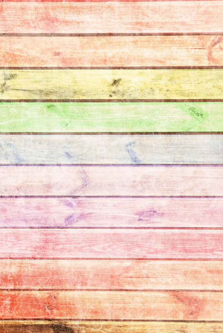 Zdjęcie kolorowe drewniane tło